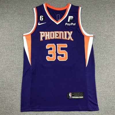 NBA 35 Durant Phoenix Suns icon Maillot Violet brodé